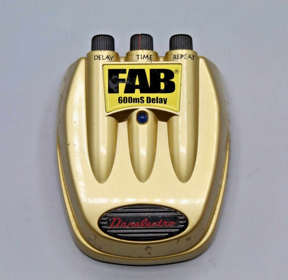 Danelectro FAB 600ms Delay Effect Pedal *Pre-owned* FREE SHIPPING
