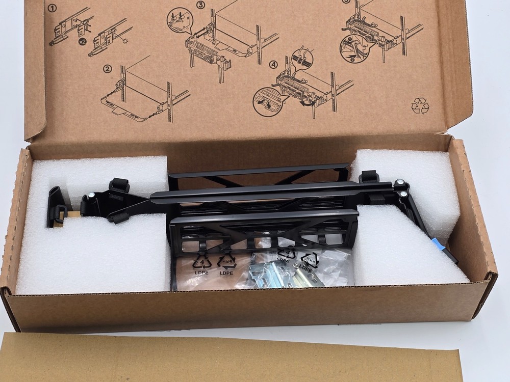 Dell 0CCY3K Sliding Rack Rail Kit – New Open Box – Complete – C9F6