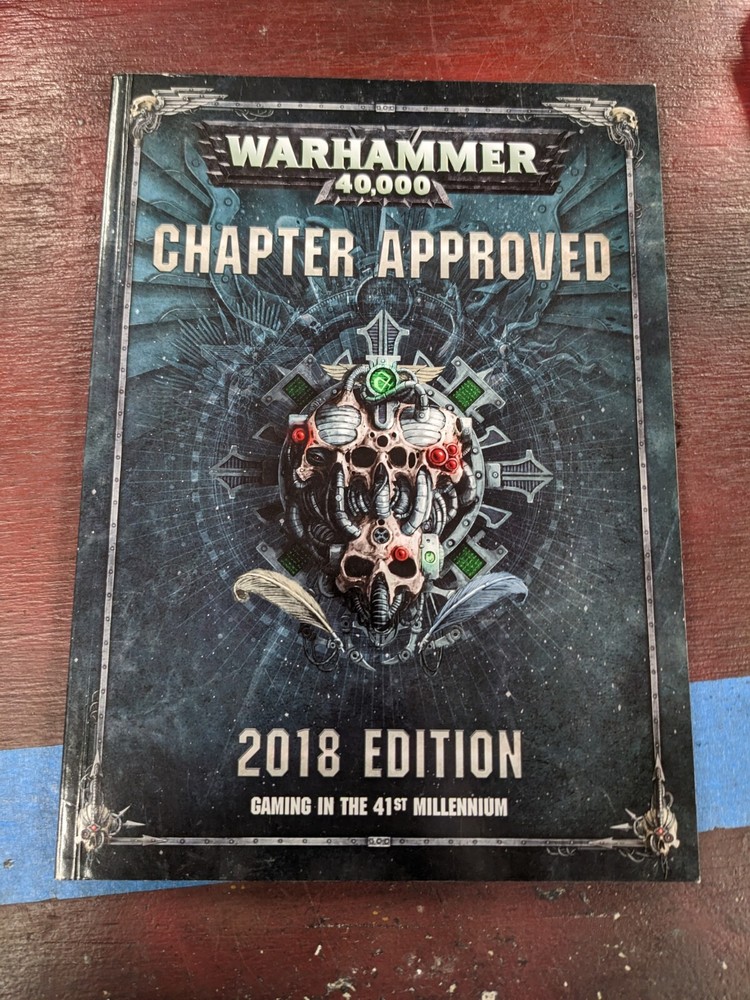 Chapter Approved 2018 Edition Warhammer 40K Games Workshop