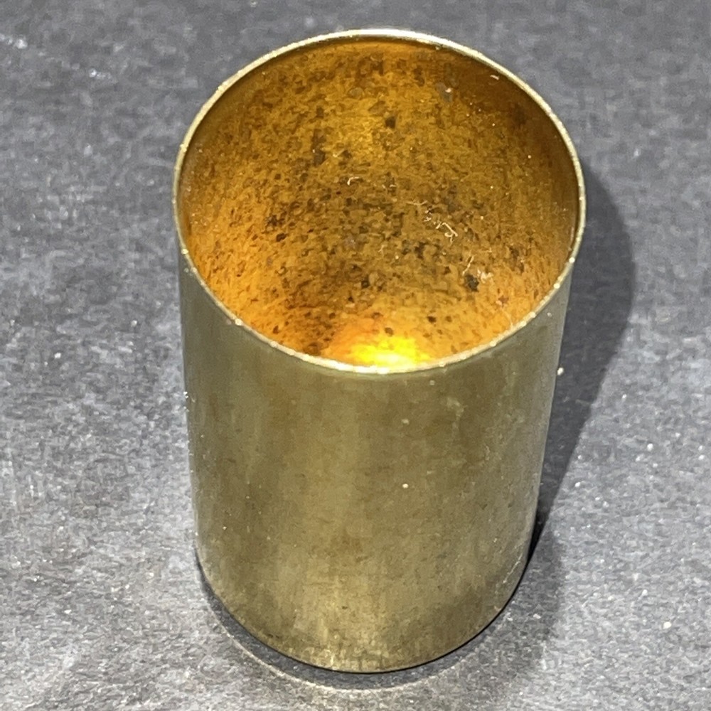 BRASS PLATED ~ Candle Socket Covers ~ 1 15/16”Tall ~E12 Candelabra Base