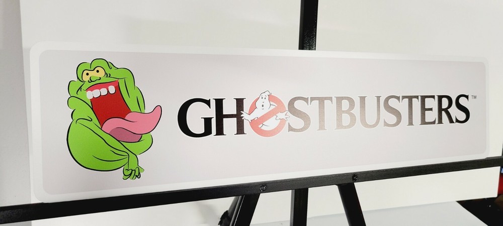 GHOSTBUSTERS Aluminum display Sign 6" x 24"