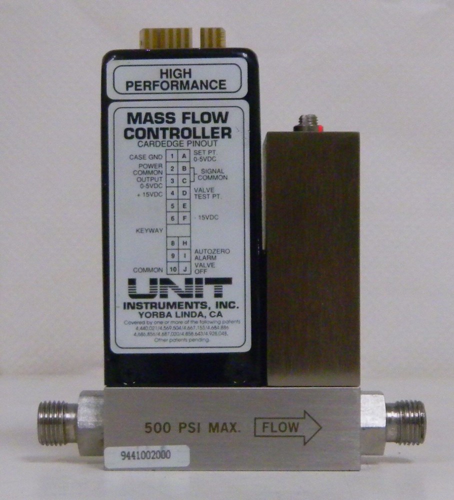 Unit UFC-1200A Mass Flow Controller, Gas- HBr, Range- 200 SCCM, Used