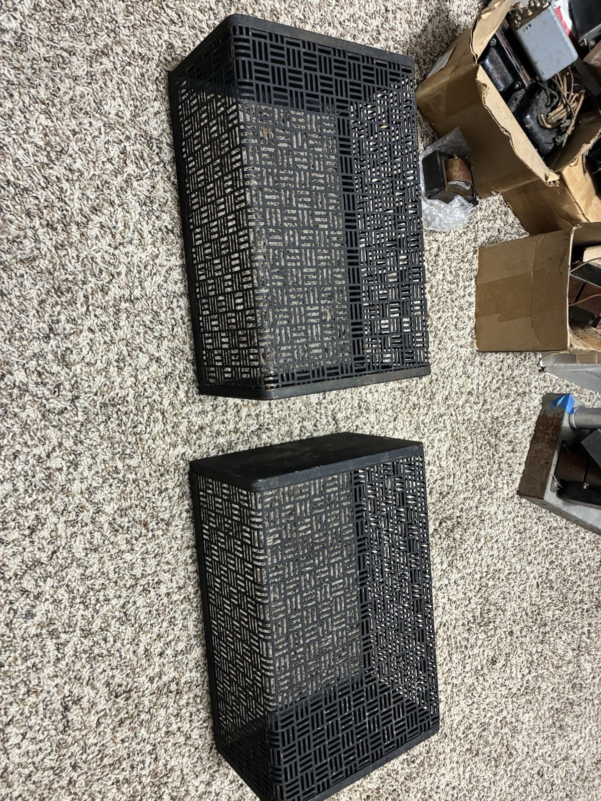 2- Heathkit W 5 M Chassis and 2- Top Cages