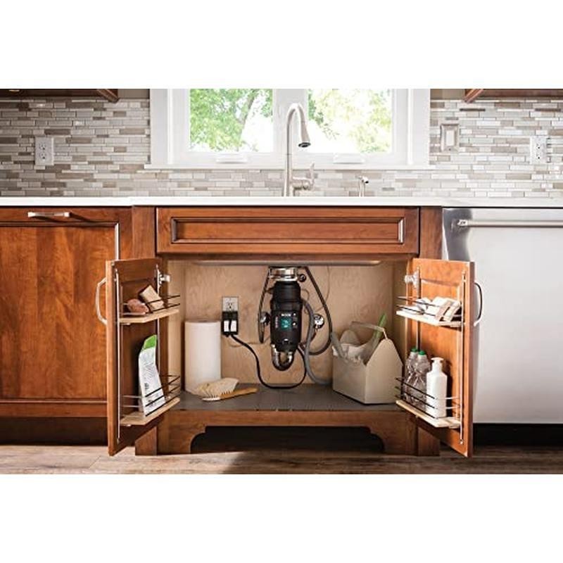 Powerful 1/2 HP Continuous Feed Garbage Disposal Compact Design Easy Install New