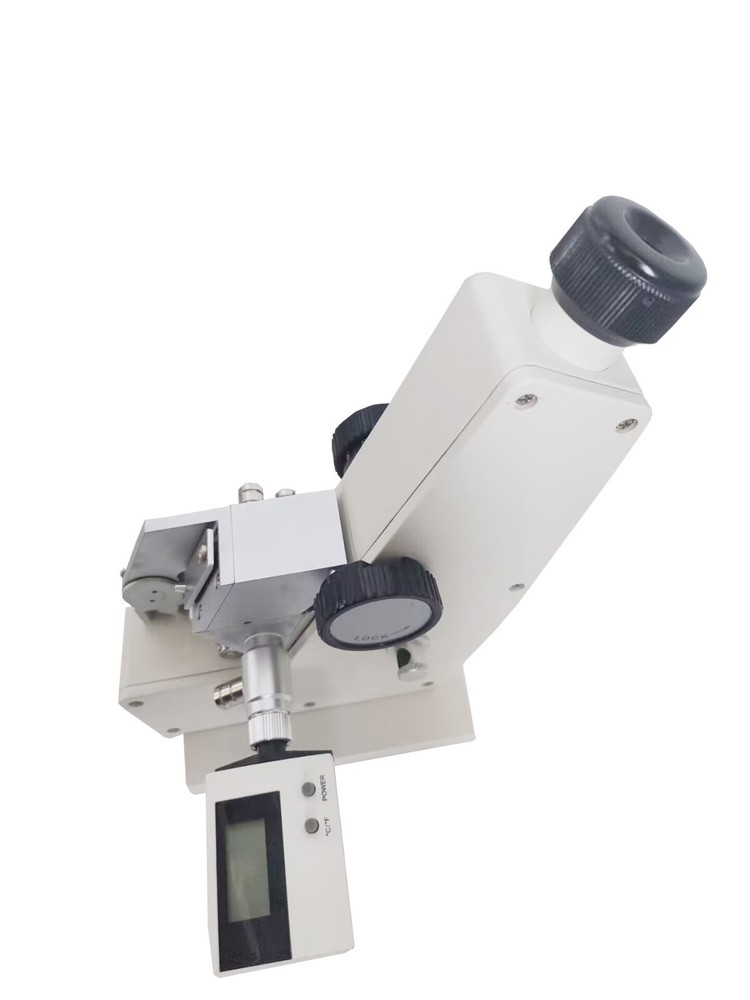 Laboratory Abbe Refractometer Mini Index Value 0.25 Brix 0.0005 Refractive Index