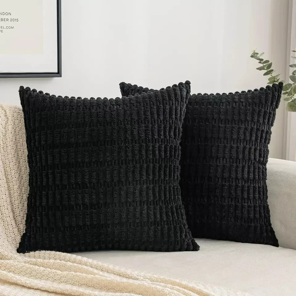 Corduroy Throw Pillow Cover