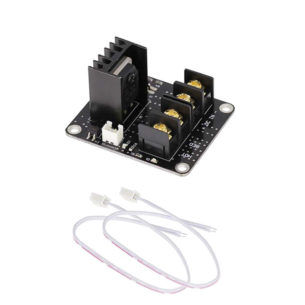 2PC 24V MOSFET High Current Load Hot Bed Module 3D Printer Power Expansion Board