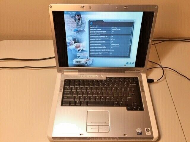 LAERDAL LAPTOP W/ SOFTWARE FOR PEDIATRIC VIRTUAL IV HAPTICS DEVICE REFURBISHED
