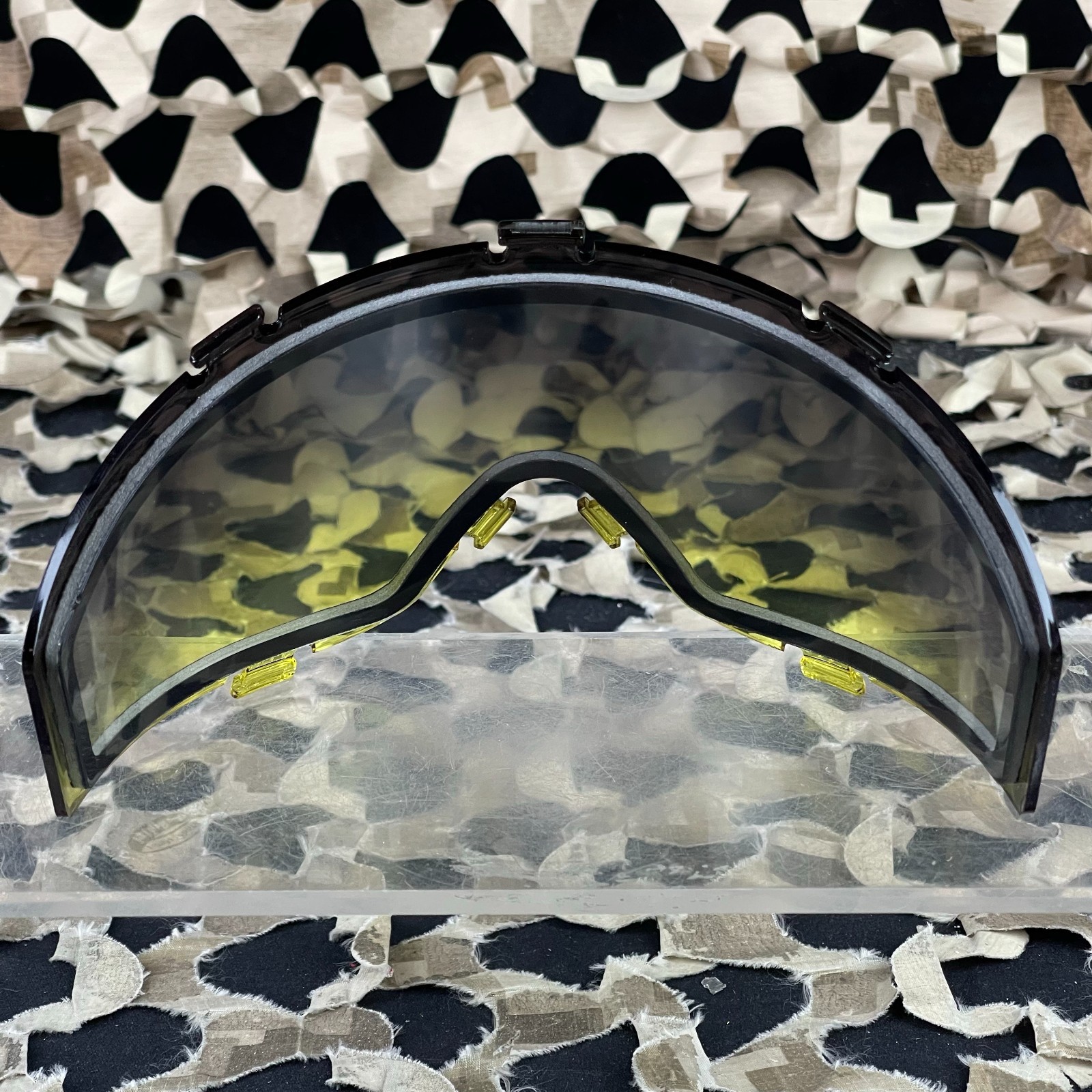 NEW JT Flex 8/Premise/ProFlex/Spectra Thermal Mask Lens - Smoke/Yellow Fade