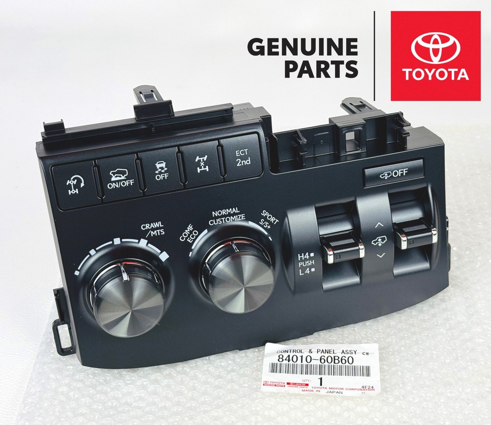84010-60B60 Lexus LX570 2016-2021 OEM Genuine Control Panel Integration Switch