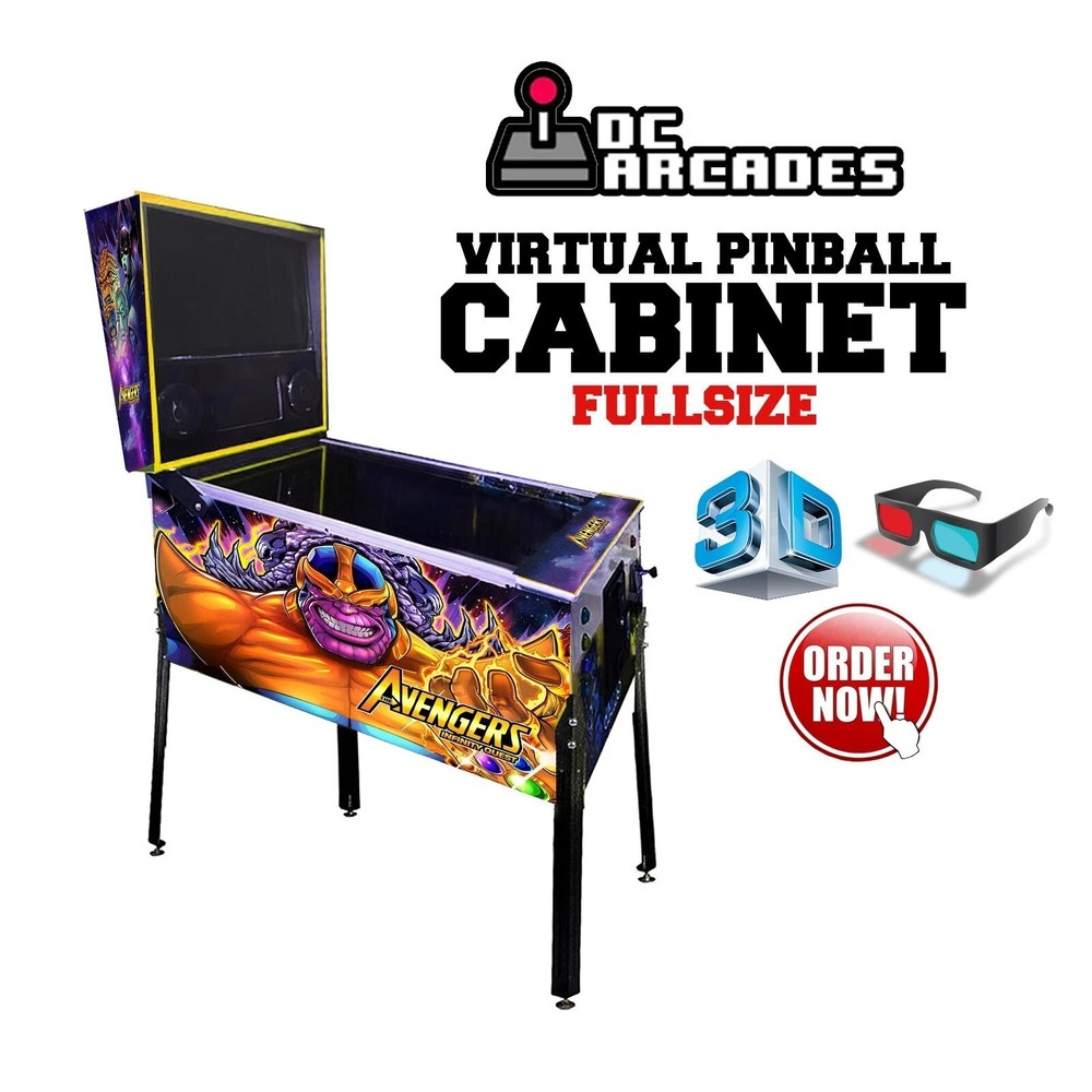 Virtual Pinball Machine -Full Size 43" FULL HD