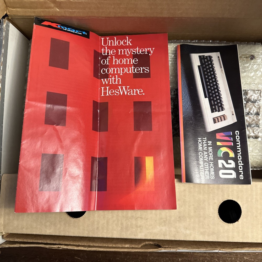 Commodore VIC-20 Computer System - Complete Matching Serial - Authentic - Clean