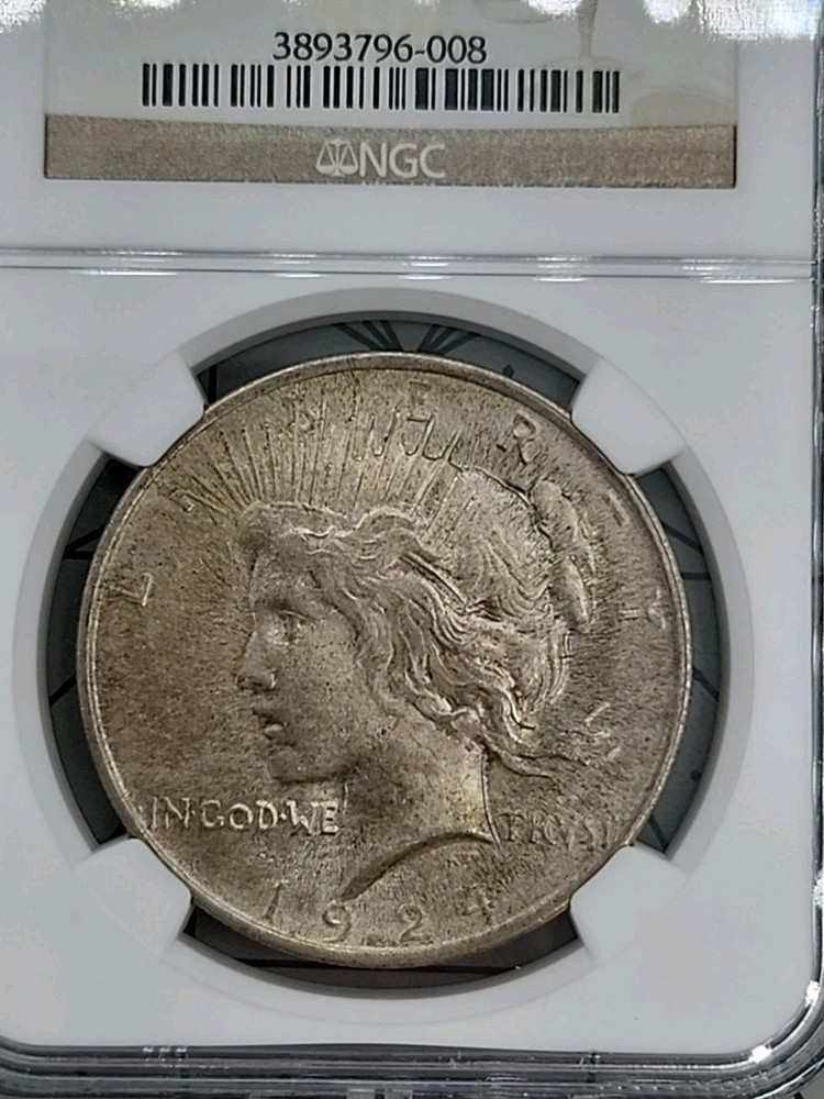 NGC 1924 MS-65 Peace Dollar