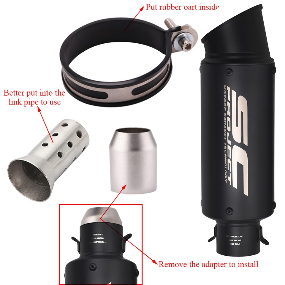 For Kawasaki Z650 Ninja 650 2017-23 Whole Exhaust System Header Pipe Mufflers