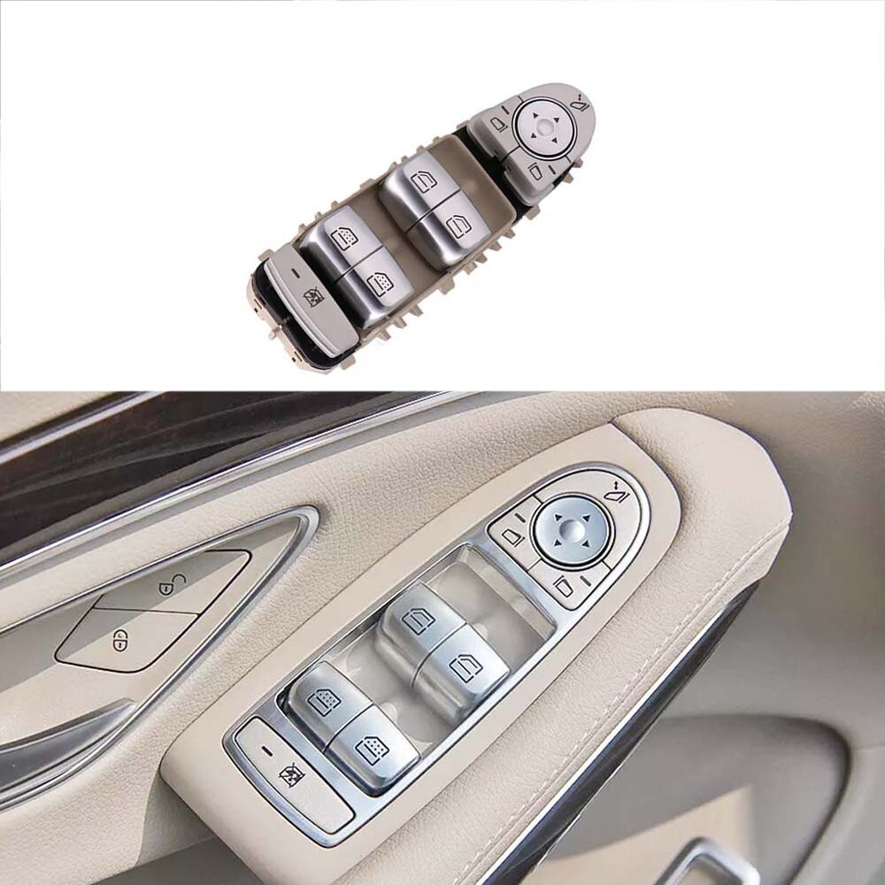 Driver LH Side Power Window Switch Control For 2014-2019 Mercedes S-Class W222