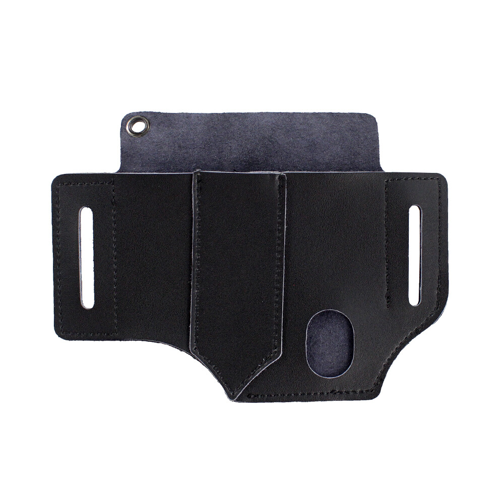 Leather Belt Tool Pouch EDC Storage Bag Flashlight Pouch