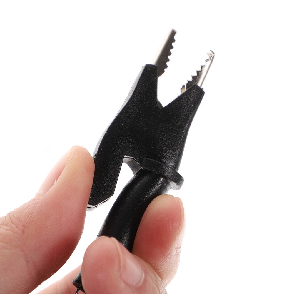 Volt Meter Leads Multimeter Cable Alligator Clips Testing Probe