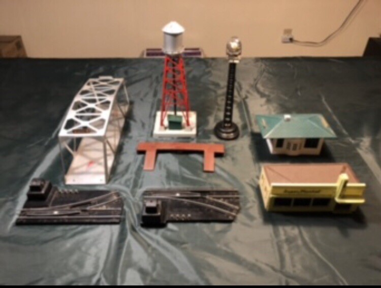 vintage model train accessories