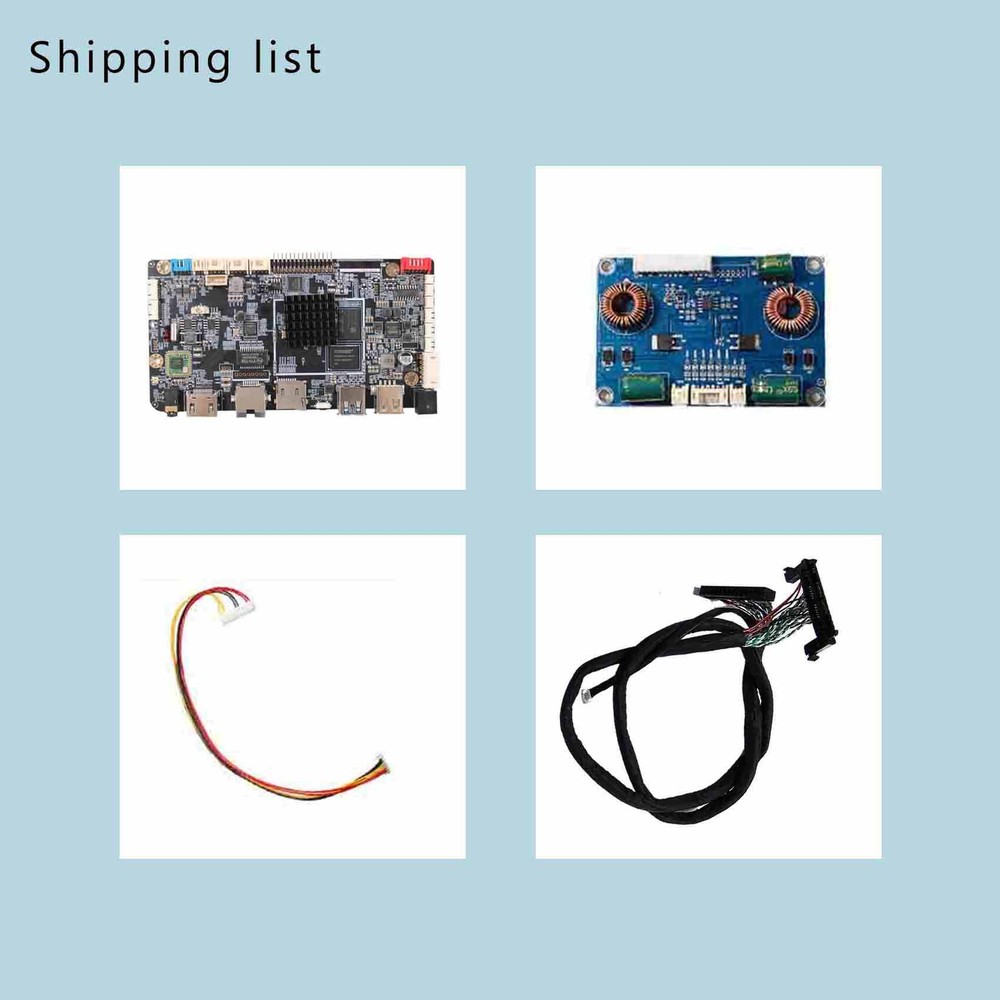 Android LCD Controller Board For 36.6inch 1920x290 DV366FBM-N10 LCD Screen