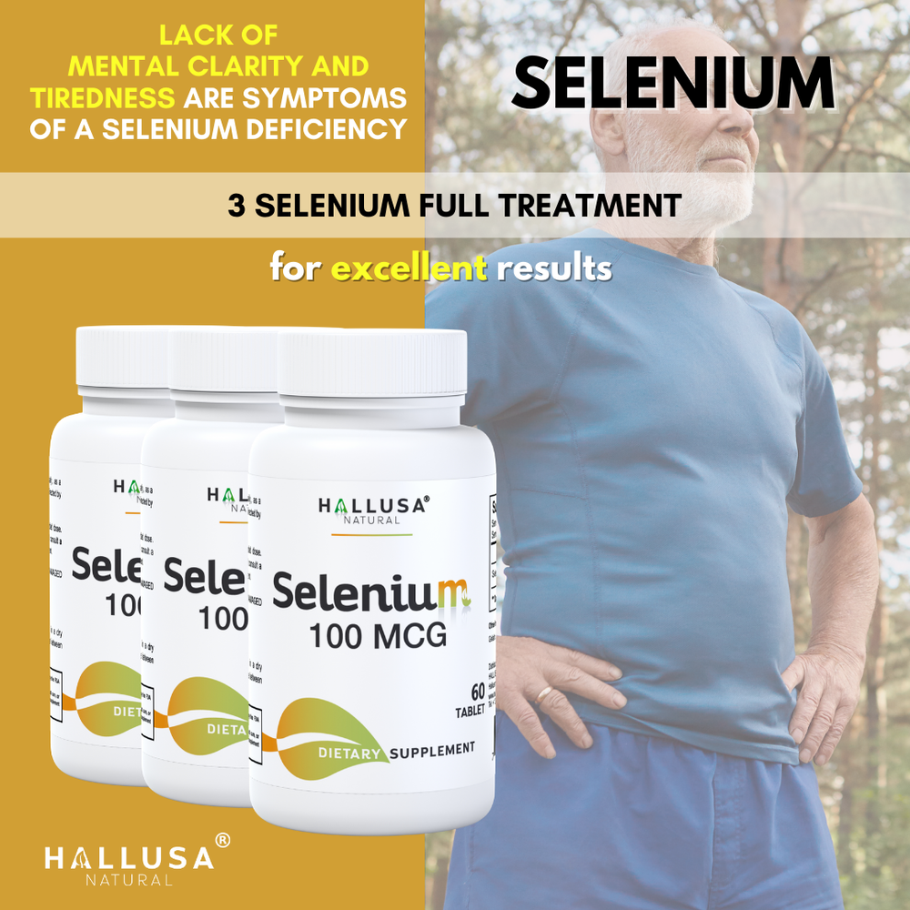 SELENIUM - For the Thyroid - Antioxidant & Immune Support - 60 Tab