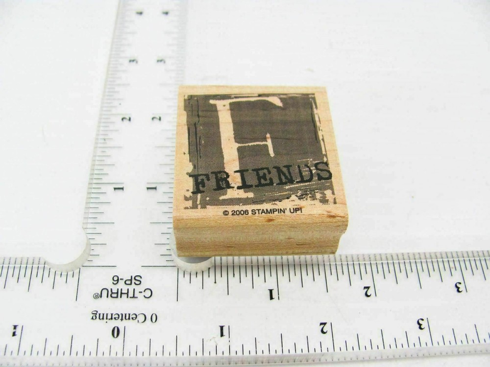 Friends Rubber Stamp - Stamp Set A389