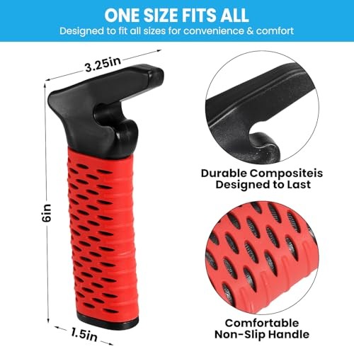 Car Door Handle for Elderly, Car Handle Assist Support 2 Pack Multicolor