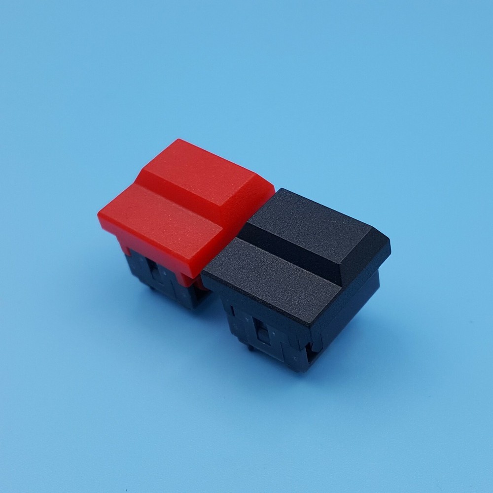 10Pcs PB86-B0 Large Cap 4Pin Momentary SPDT Square Push Button Switch