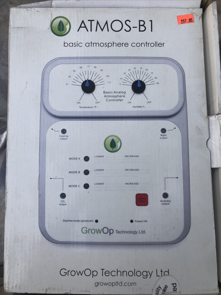 Atmos-B1  Basic Temperature & Humidity Atmosphere Greenhouse Analog Controller