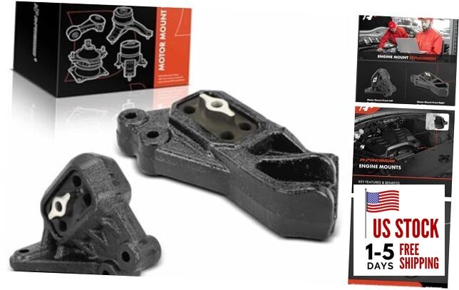 2PCS Front Left and Right Engine Motor Mount Kit Compatible with Dodge Ram