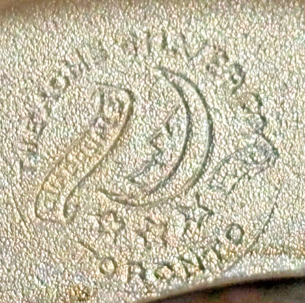 Antique Amber Glass Silver Plate Floral & Vines Pickle Castor with Tongs Signed