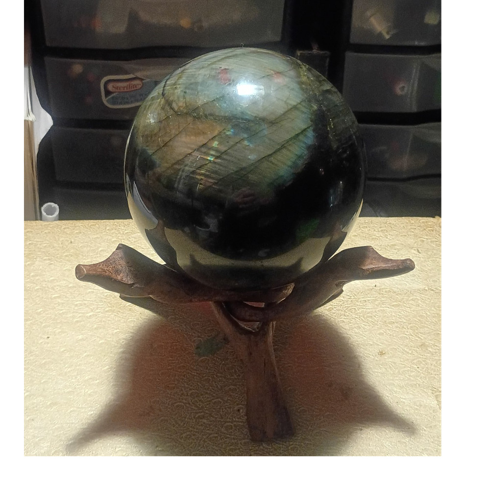 Polished Labradorite Sphere