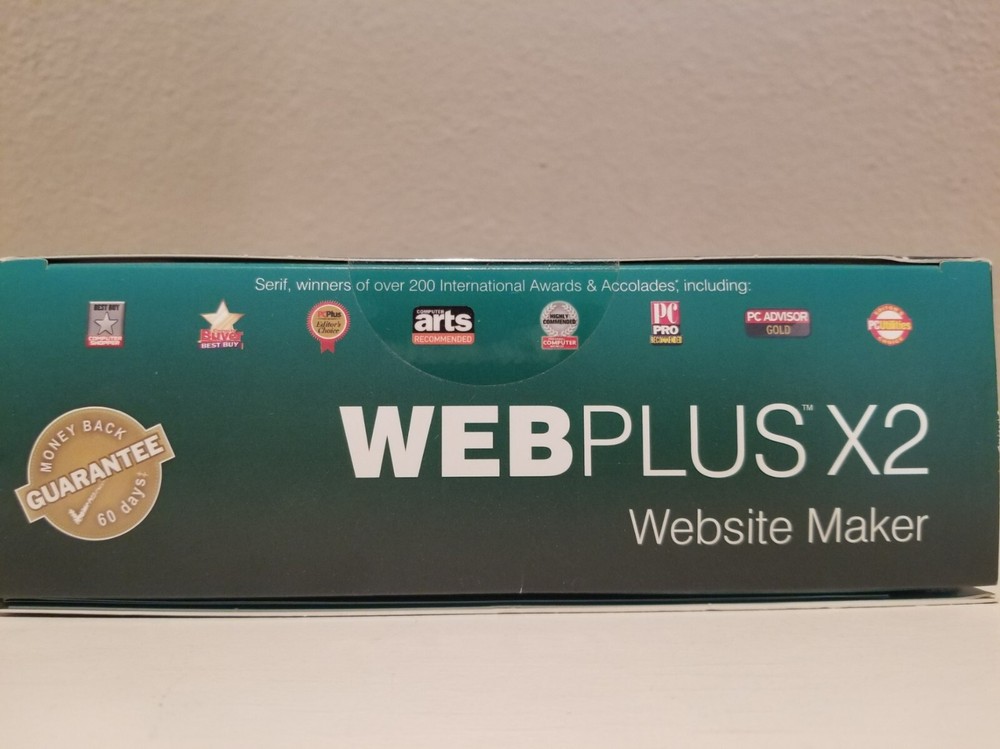 New Sealed Serif WebPlus X2 Website Maker