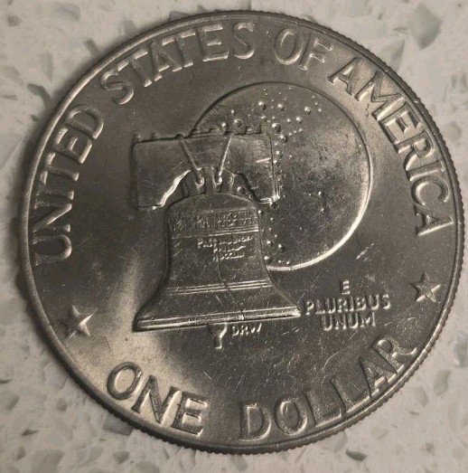 1976-D Eisenhower Dollar Bicentennial Type 1 Circulated Denver Mint
