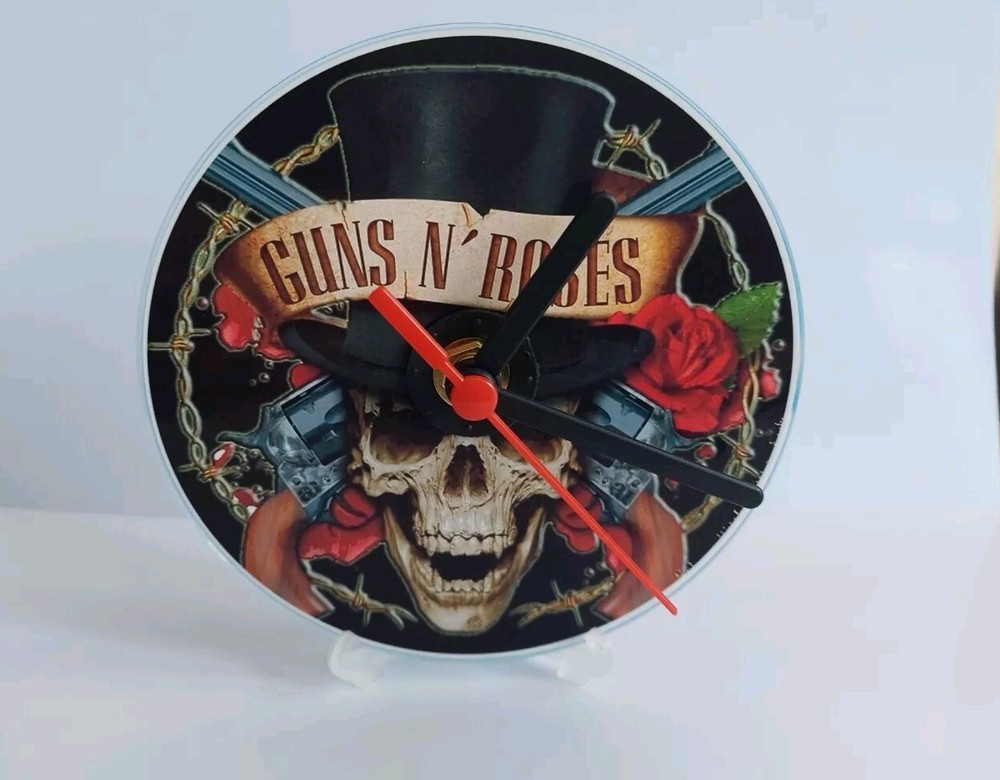 Guns N Roses Cd Clock