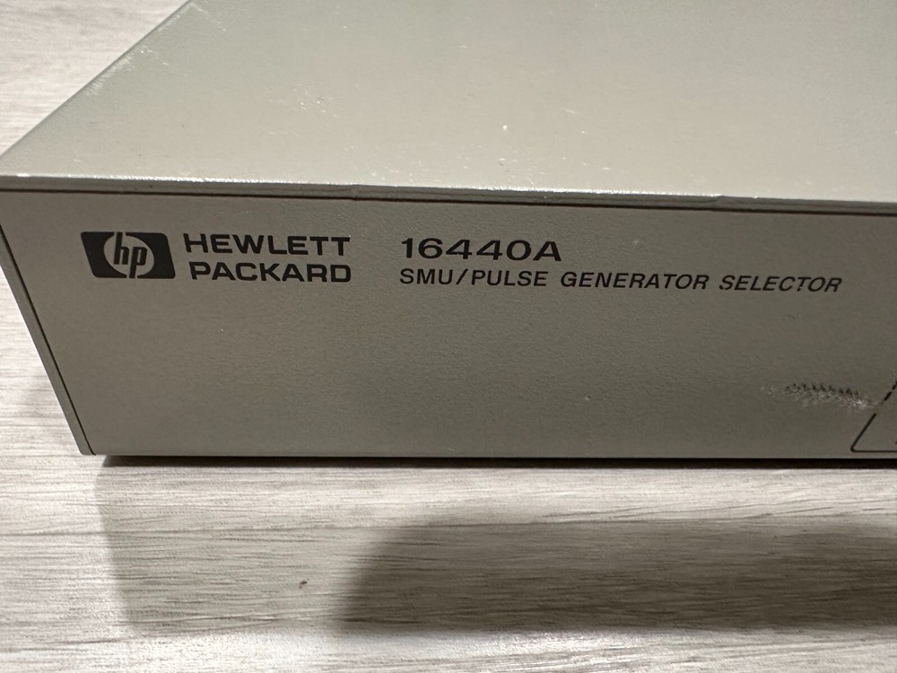 HP 16440A SMU/Pulse Generator Selector