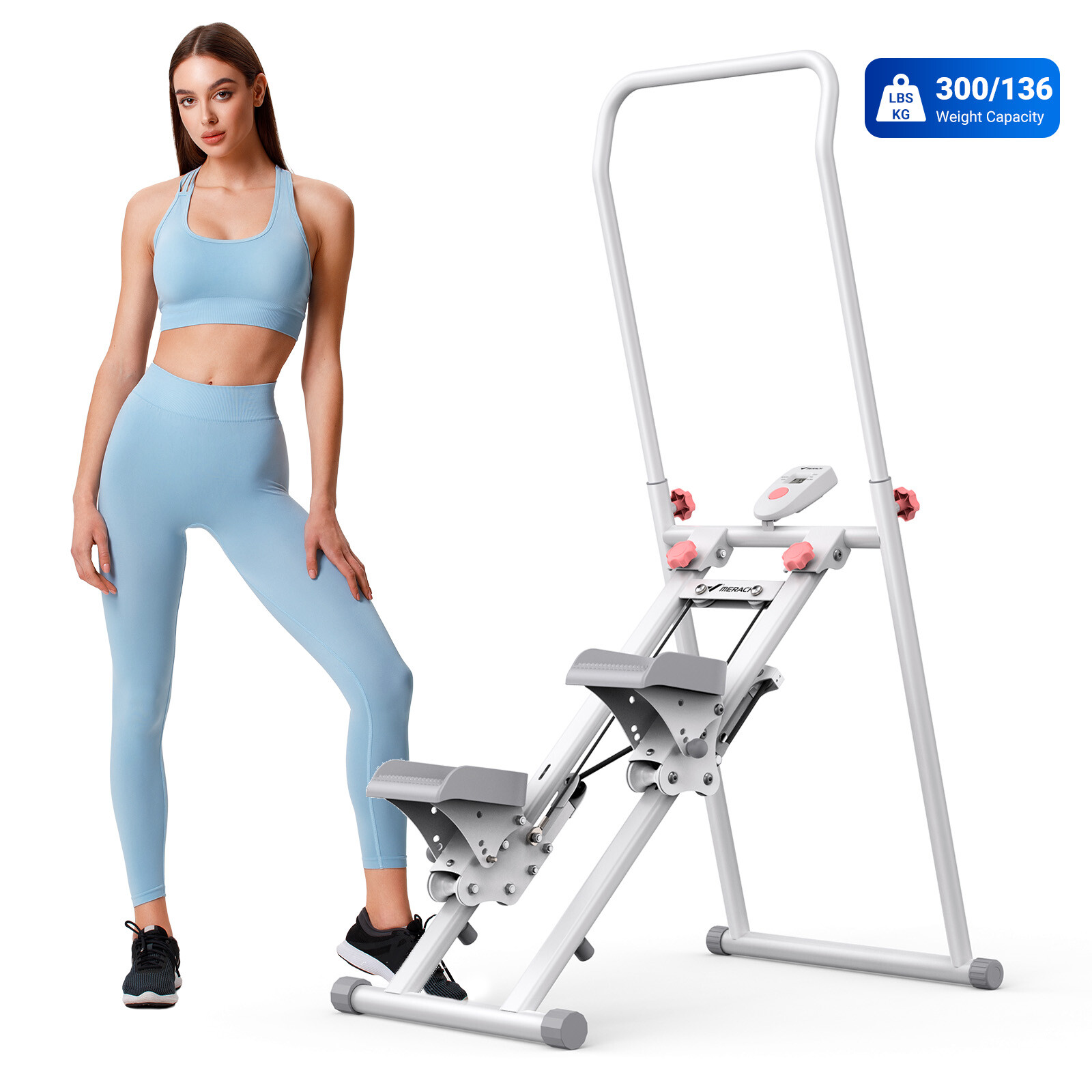 MERACH NEW Version Vertical Climber Stair Stepper Machine For Home Gym Exercise