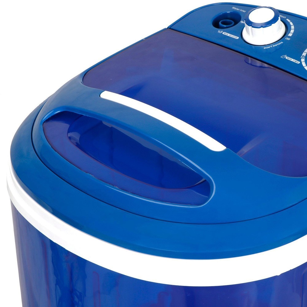 One-cylinder Washer Washing Machine Transparent W/ Double Knobs Timer Control
