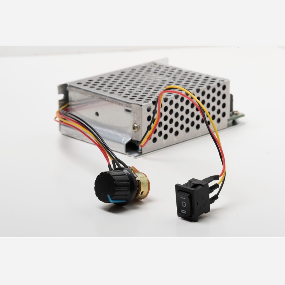 40A PWM Speed Controller DC Motor Digital Display Adjustable Drive Module Input