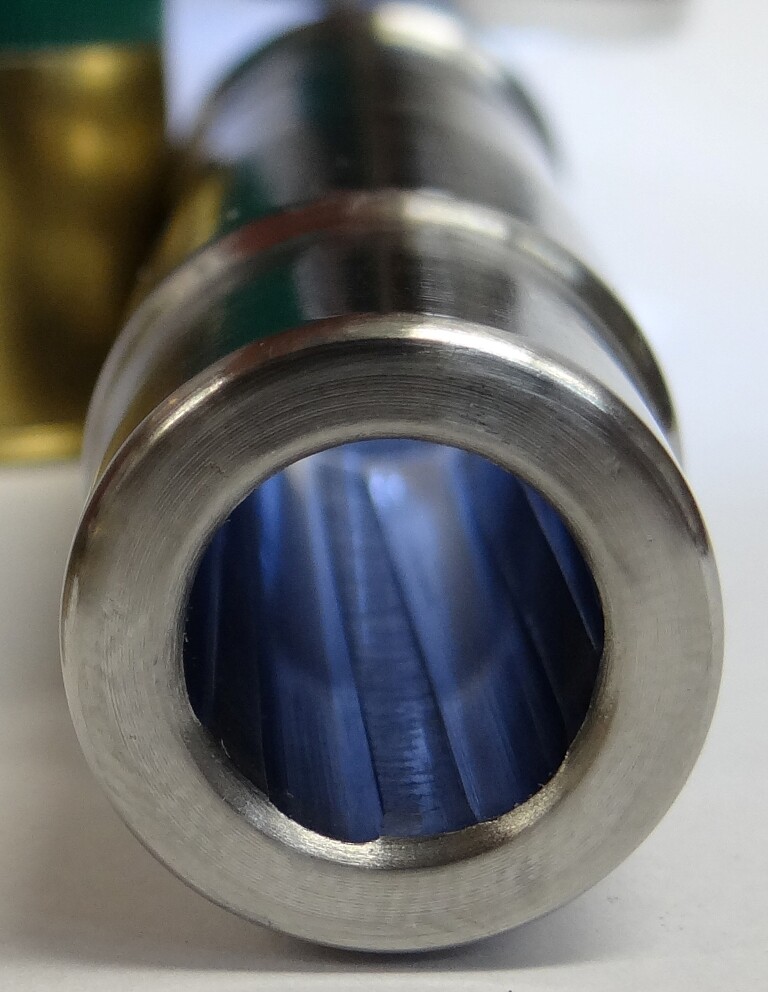 12GA to 45 COLT RIFLED Shotgun Adapter - Chamber Reducer - Stainless -Free Ship!