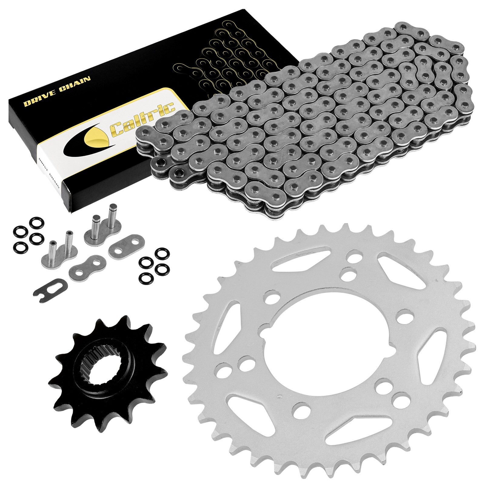 O-Ring Drive Chain & Sprockets Kit for Polaris Scrambler 500 4X4 2000-2011