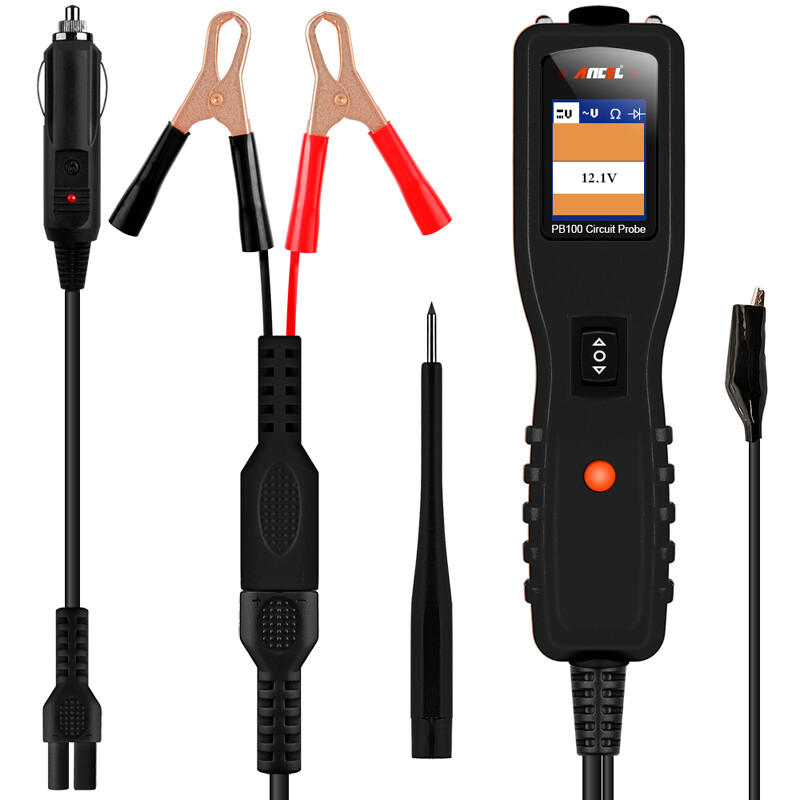 12V 24V Electronic System Multimeter Power Circuit Probe Tester Diagnostic Tool