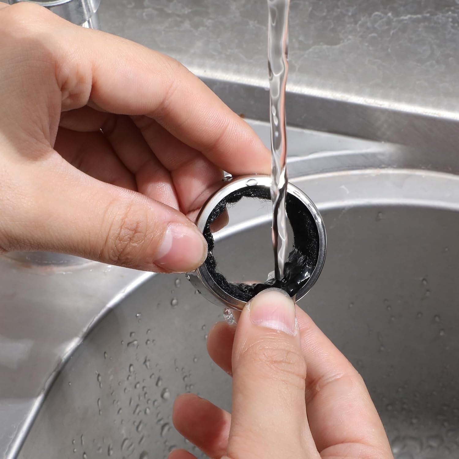 4 Pack Wine Bottle Drip Rings Stainless Steel with Felt Liners Reusable Stopper