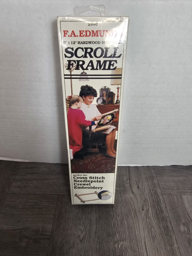 Edmunds 2996 Split Rail Scroll Frame 6"X12"....Ships Fast