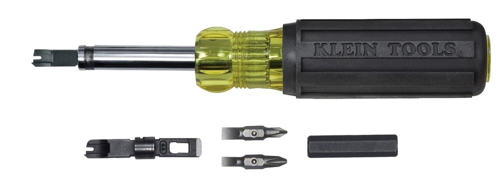 Klein Tools VDV001-081 Punchdown Screwdriver Multi-Tool