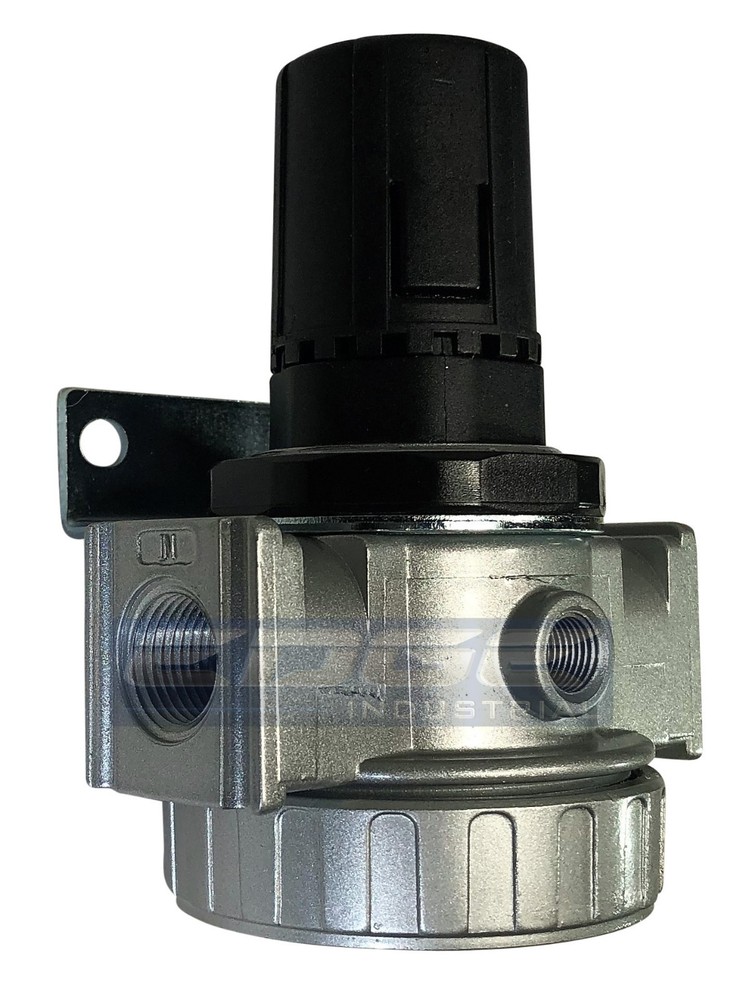 1/2" MID FLOW AIR IN LINE PRESSURE REGULATOR PNEUMATIC TOOLS, COMPRESSOR
