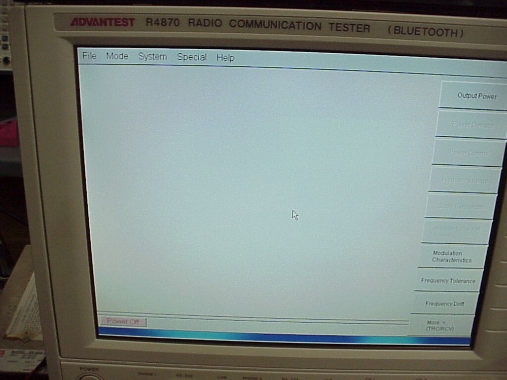 ADVANTEST R4870 BLUETOOTH TESTER -WORKING -TESTED