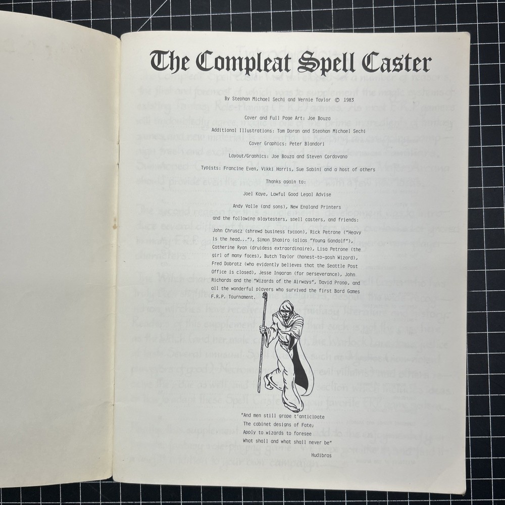 The Complete Spell Caster & The Complete Alchemist 1983
