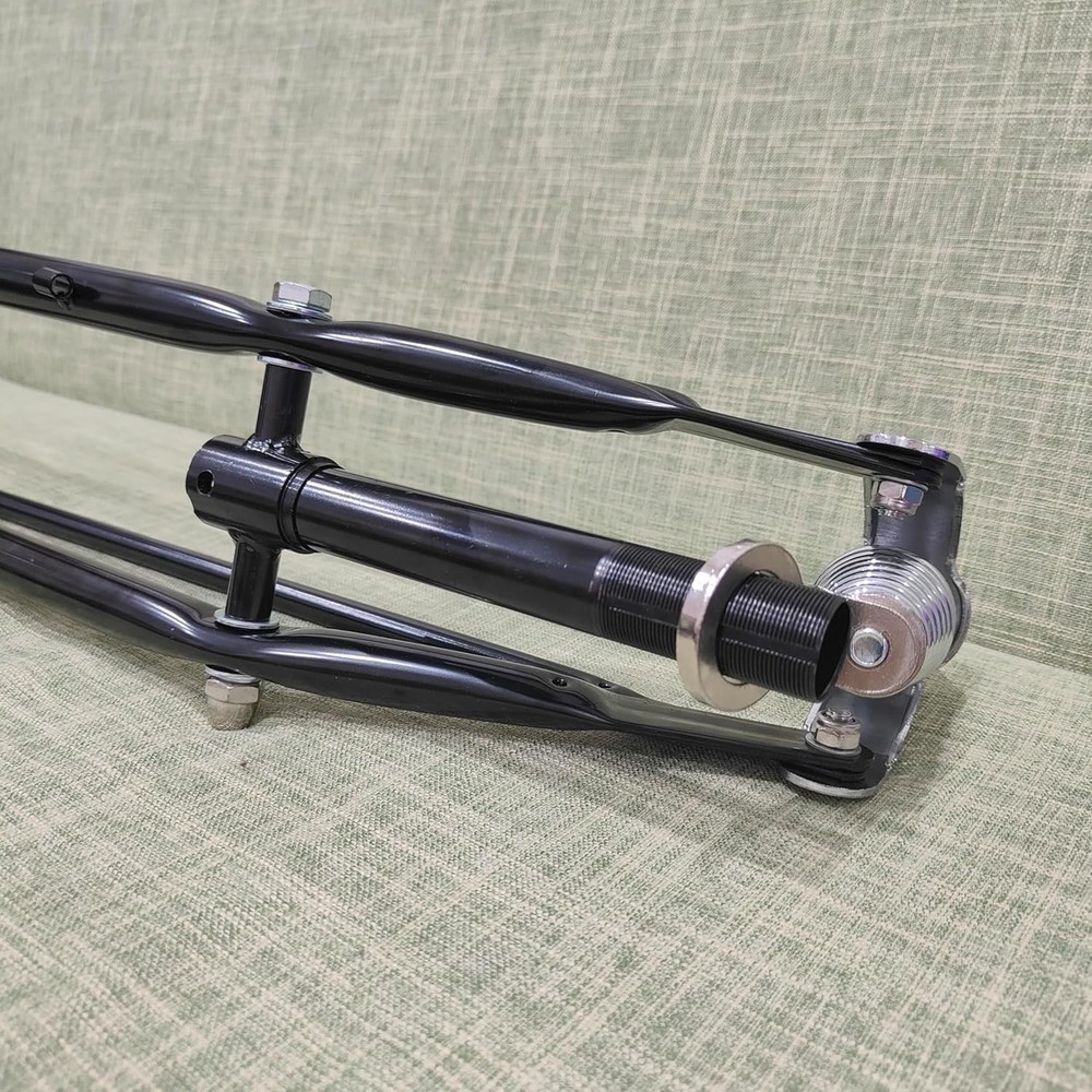 26" Single Springer Suspension Fork 1" Threaded Spring Fork &1" Threaded Headset