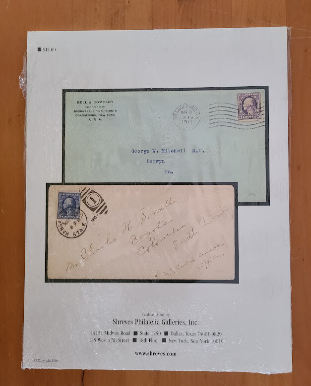 Alpha Collection of U.S. Earliest Documented Usages, Shreves, N.Y., Feb.16, 2006