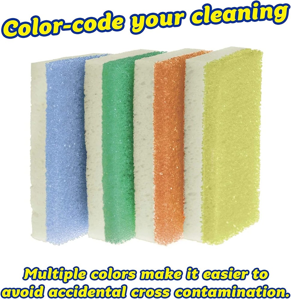 Extra Large Sponge Daddy - Bulk Kitchen Sponges for Cleaning Different Rooms ...